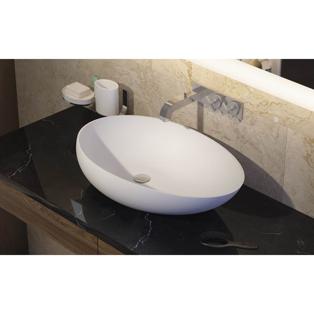 Aquatica Vessel Bathroom Sinks item Spoon2-Sink-Wht