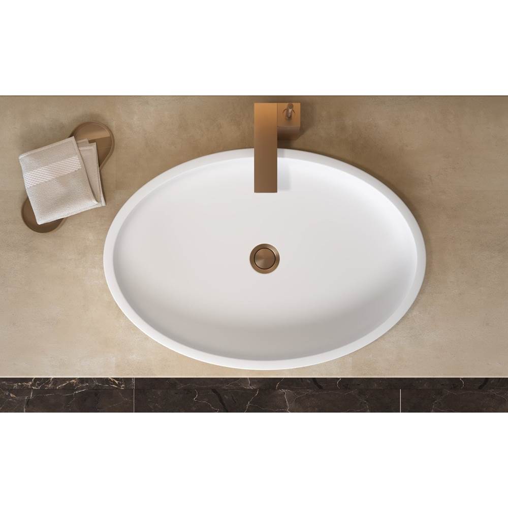 Aquatica Vessel Bathroom Sinks item Solace-Sink-O-Blck-Wht