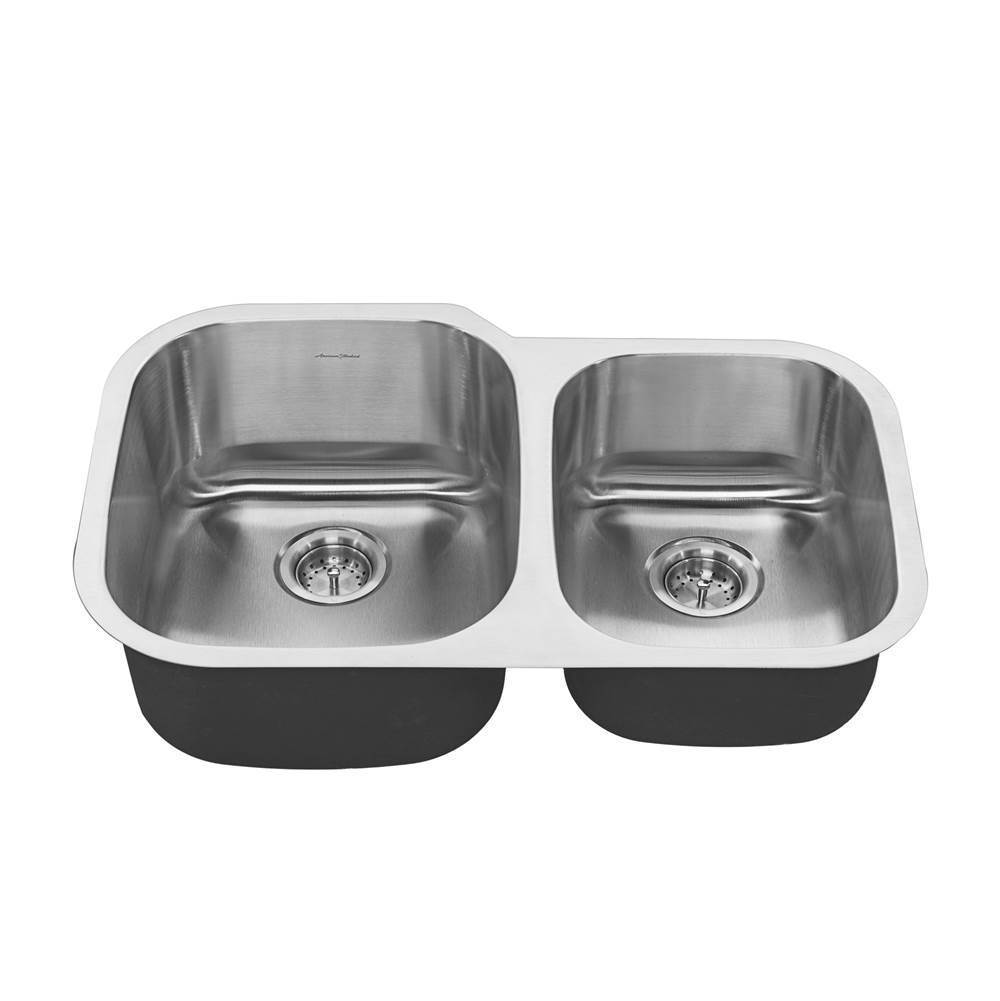 The Water ClosetAmerican Standard CanadaPortsmouth 32 x 21-Inch Stainless Steel Undermount Double Bowl Kitchen Sink