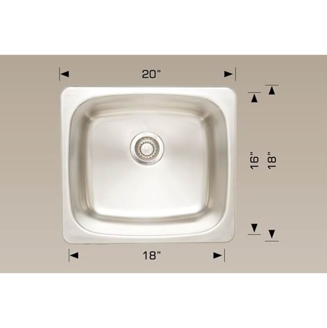 Bosco Undermount Laundry And Utility Sinks item SKU T207004