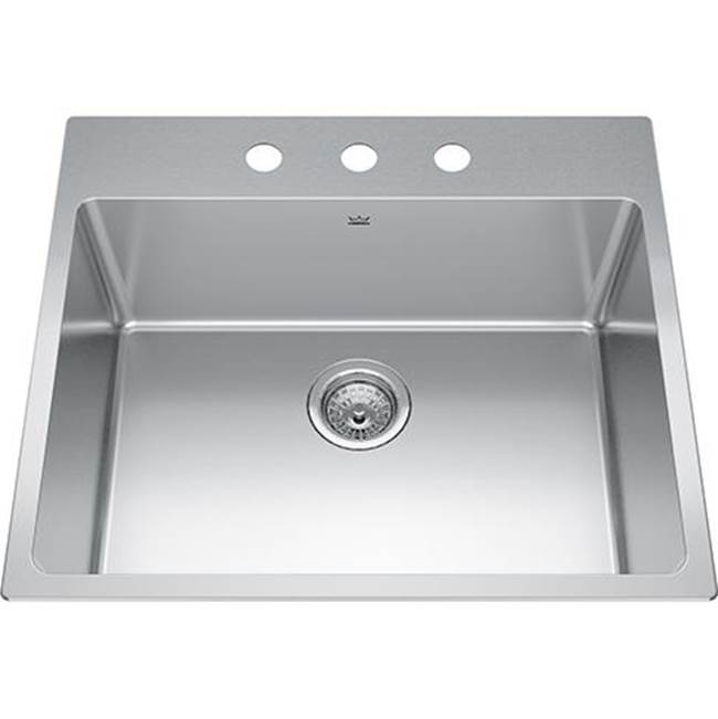 Kindred Canada Drop In Kitchen Sinks item BSL2225-9-3
