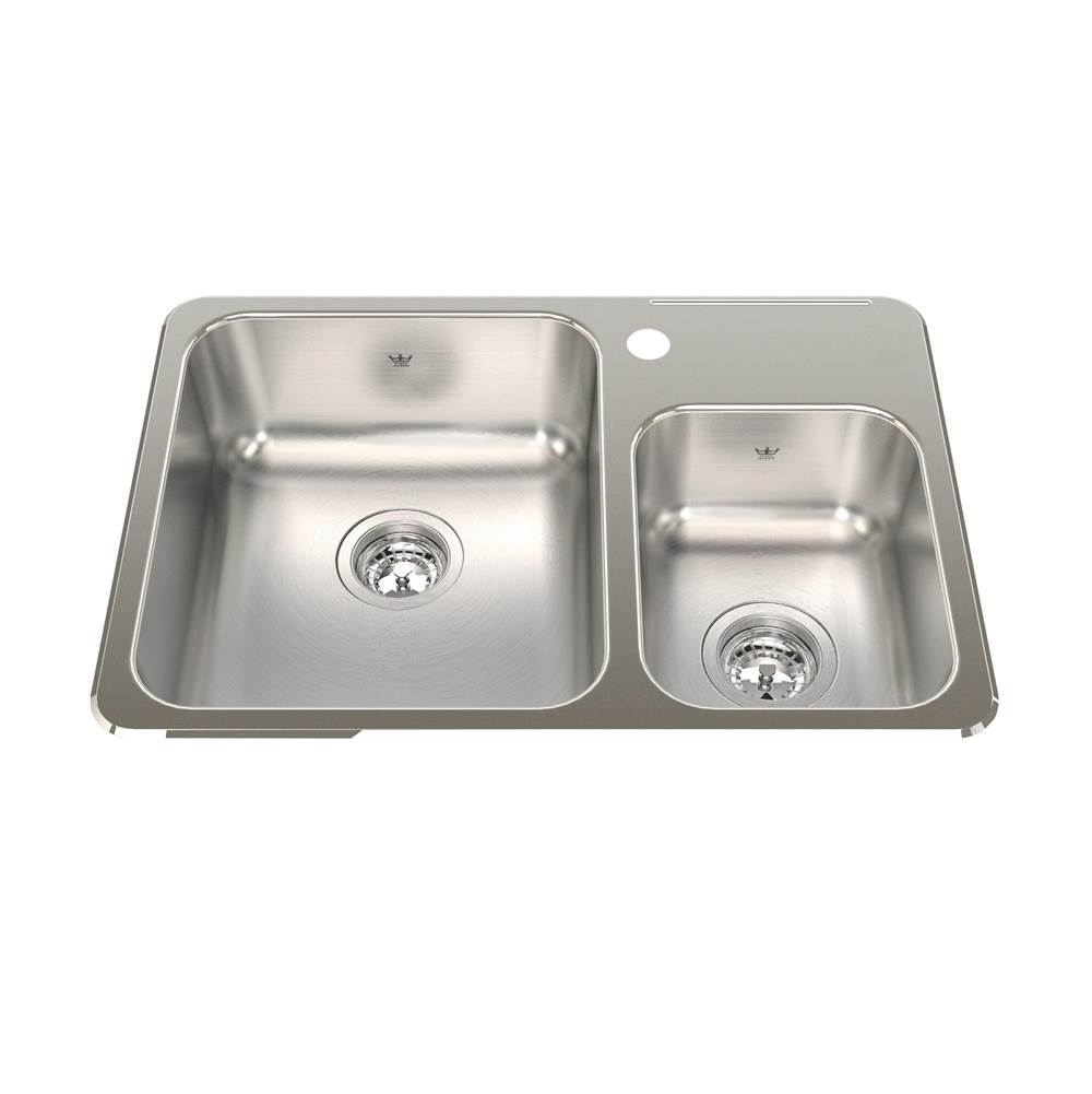 Kindred Canada Drop In Kitchen Sinks item QCMA1826/7/1