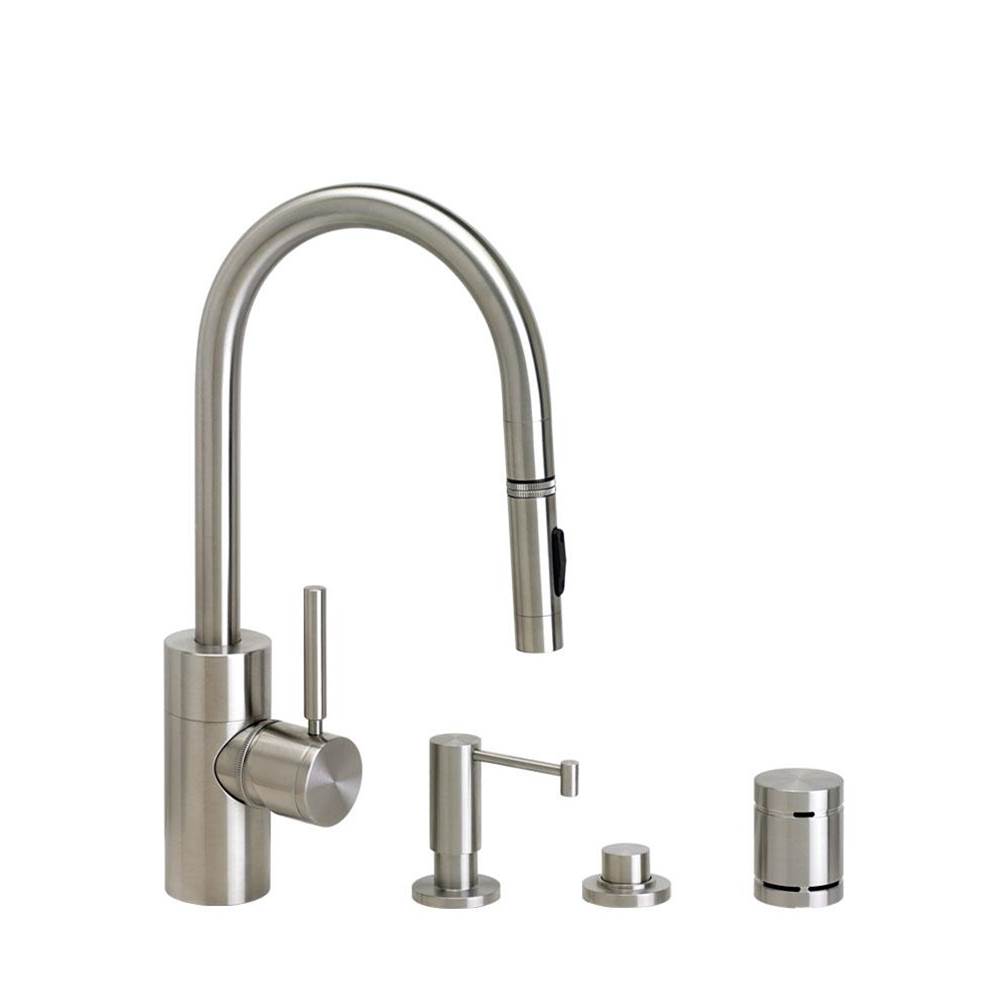 Waterstone Pull Down Bar Faucets Bar Sink Faucets item 5900-4-BLN