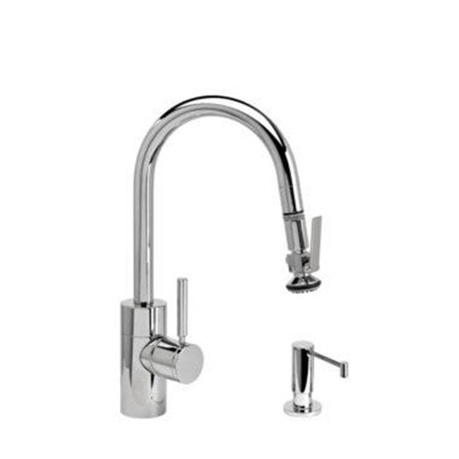 Waterstone Pull Down Bar Faucets Bar Sink Faucets item 5940-2-SG