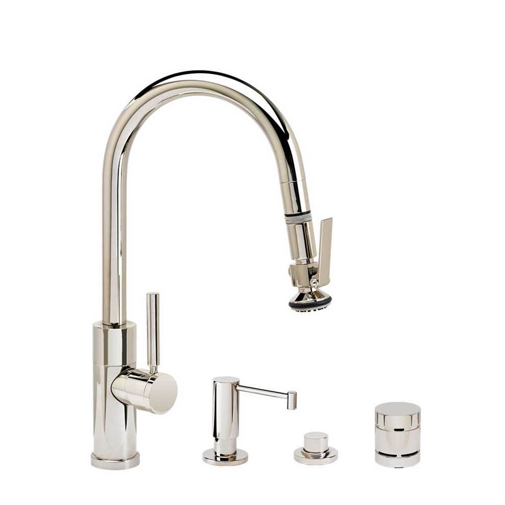 Waterstone Pull Down Bar Faucets Bar Sink Faucets item 9990-4-PG